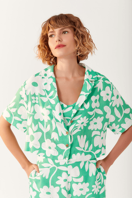 Chlorophyll Print Shirt