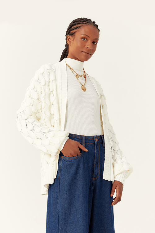 PETAL KNIT JACKET