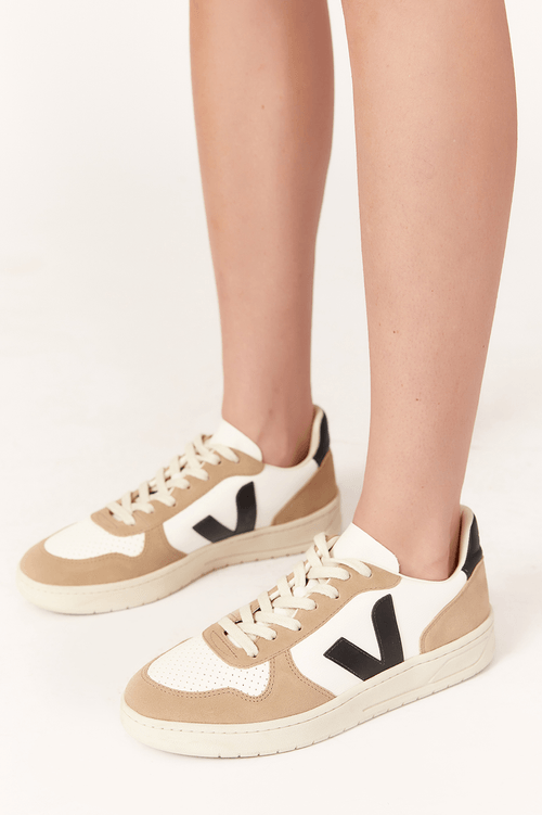 Veja V-10 Black Sahara Sneakers
