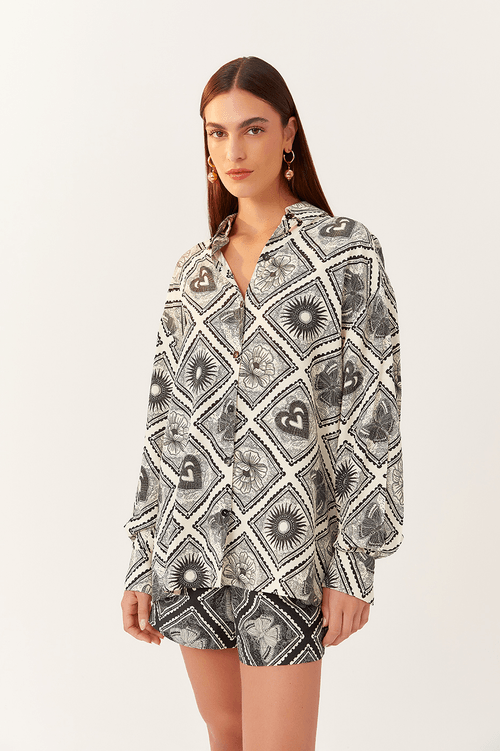 SHIRT WITH SELOS PRINT
