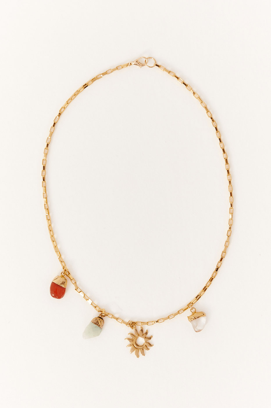 Golden Sun Necklace - 11.04.0677|165