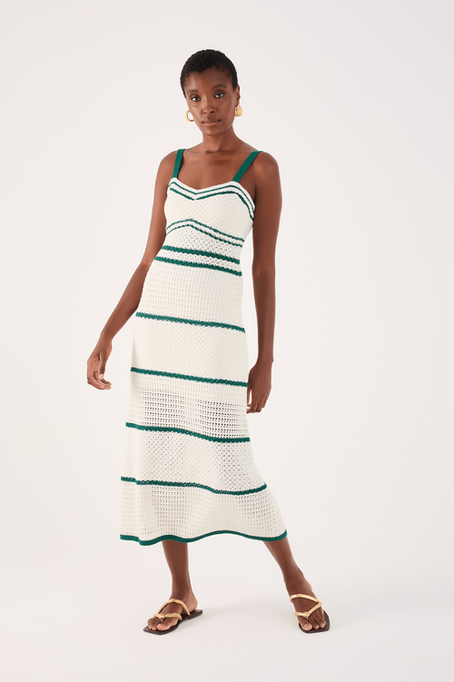 Striped Knit Dress