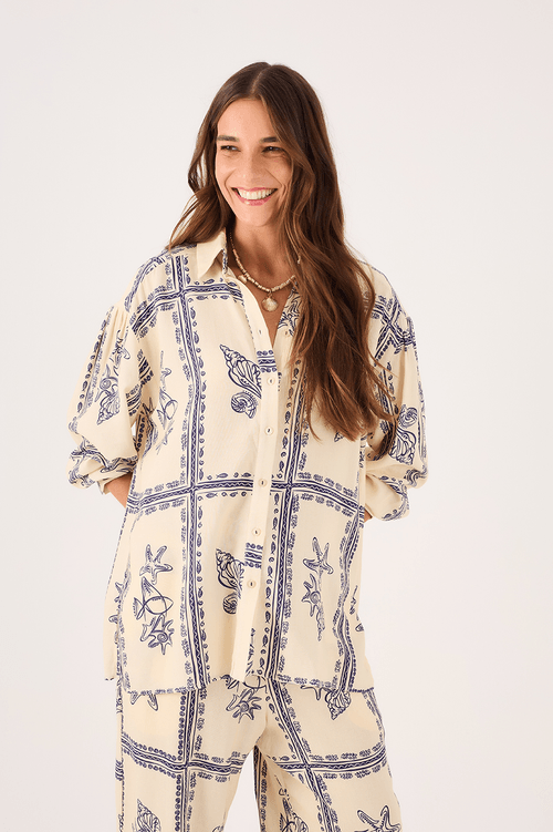 Nautical Print Shirt