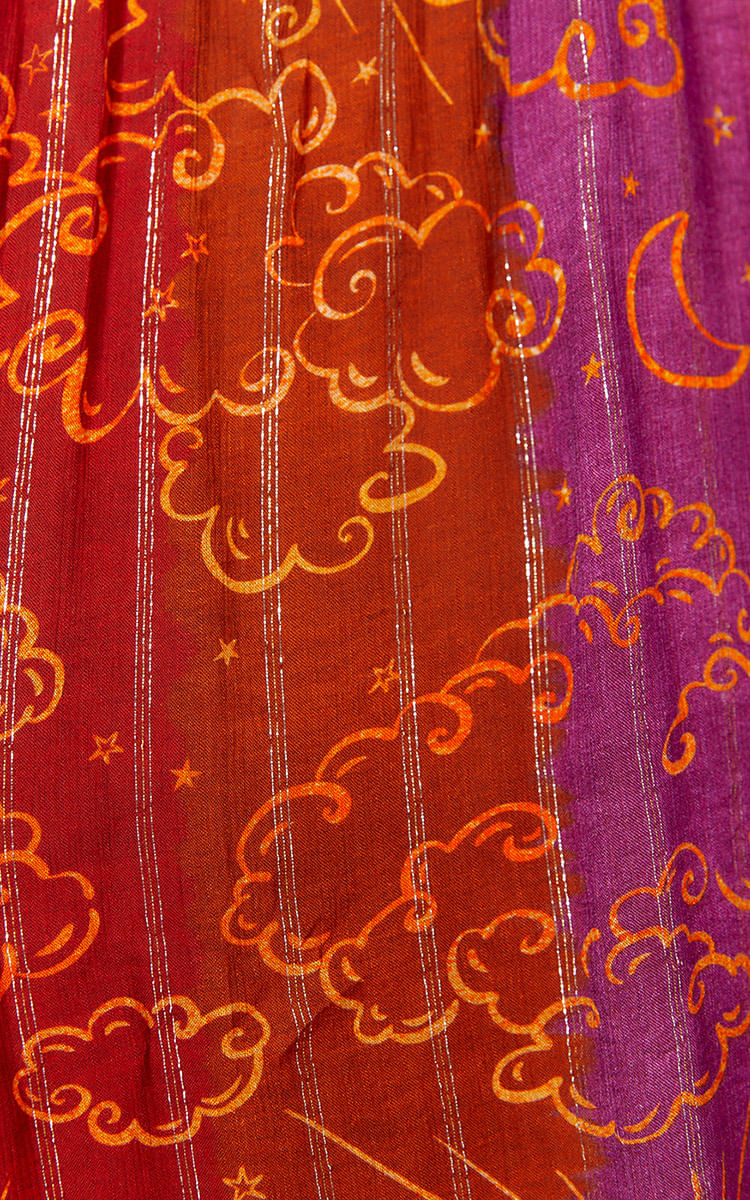 LUREX DRESS WITH NUBIS PRINT nubis print - PP