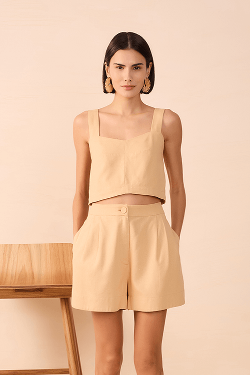 Linen Blouse Pence Bust