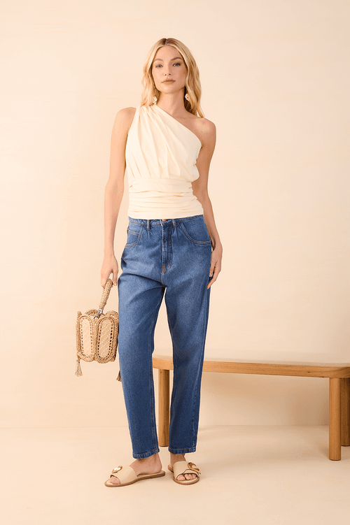 One Shoulder Blouse