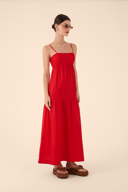 Cotton Cropped Dress
