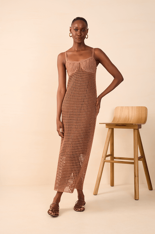 Shell Knit Dress