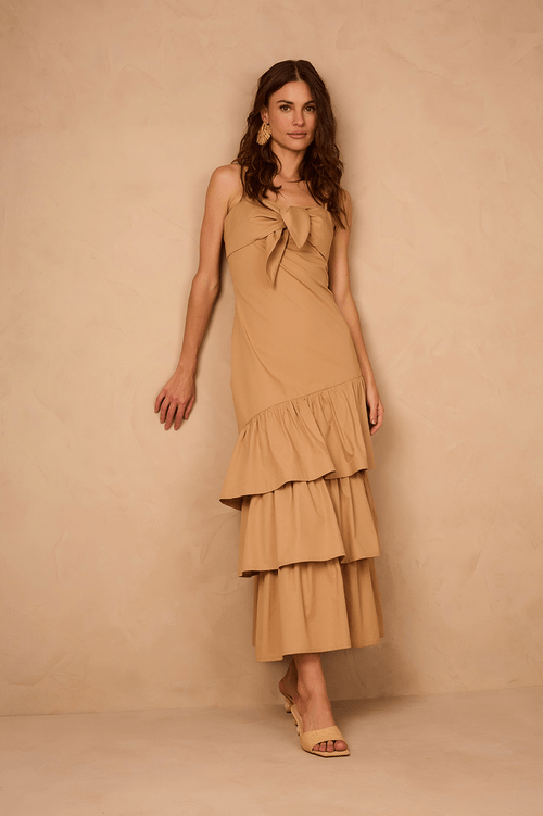 Cotton Ruffle Dress