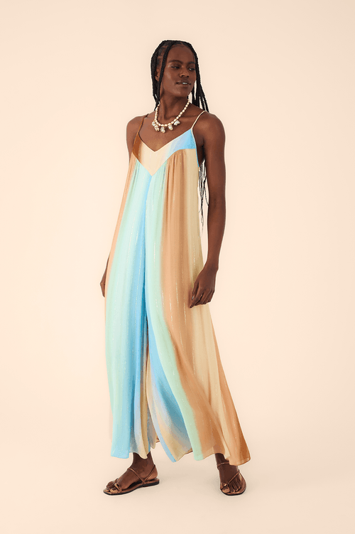 Recanto Print Lurex Jumpsuit
