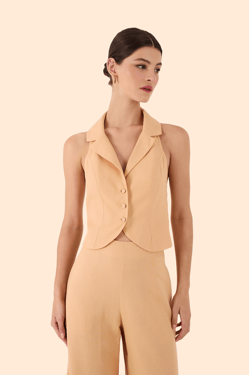 Linen Vest