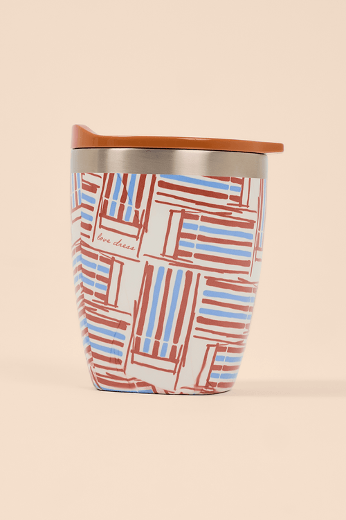 Thermal Cup 265ml Little Chairs Print
