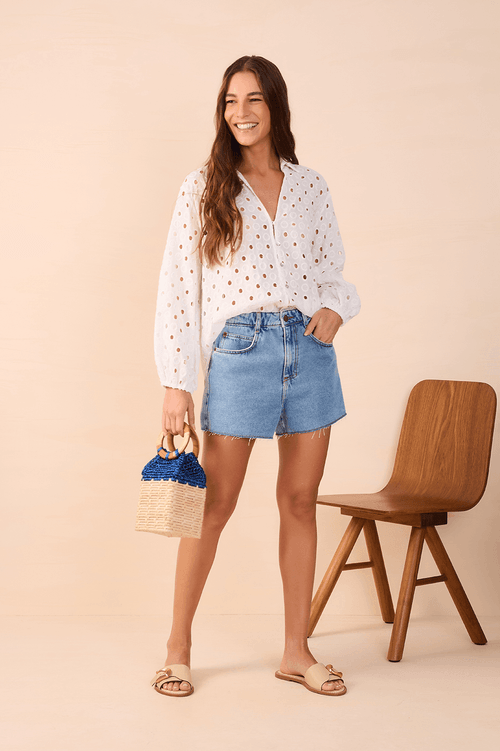 Medium Denim Shorts