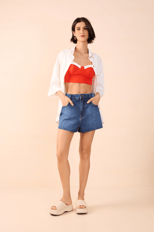 Short Jeans Zig Zag