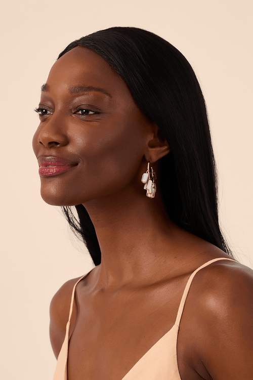 Maranhão Mother of Pearl Earring