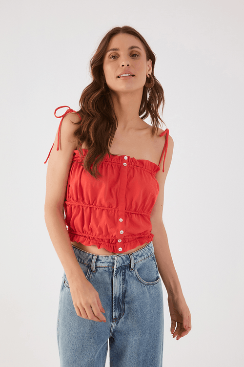 Ruffled Blouse