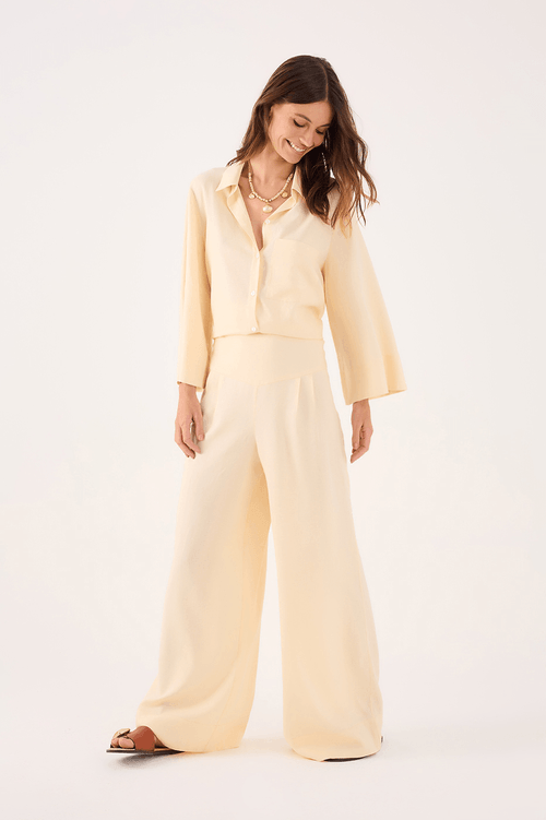Wide Brim Pants