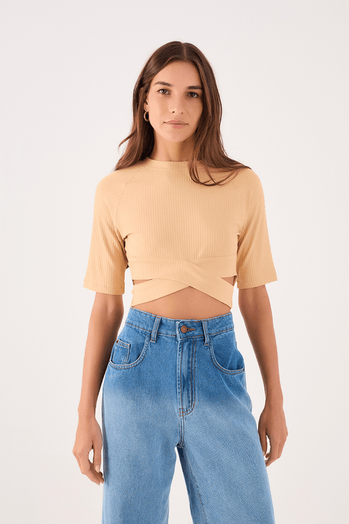 Wrap blouse