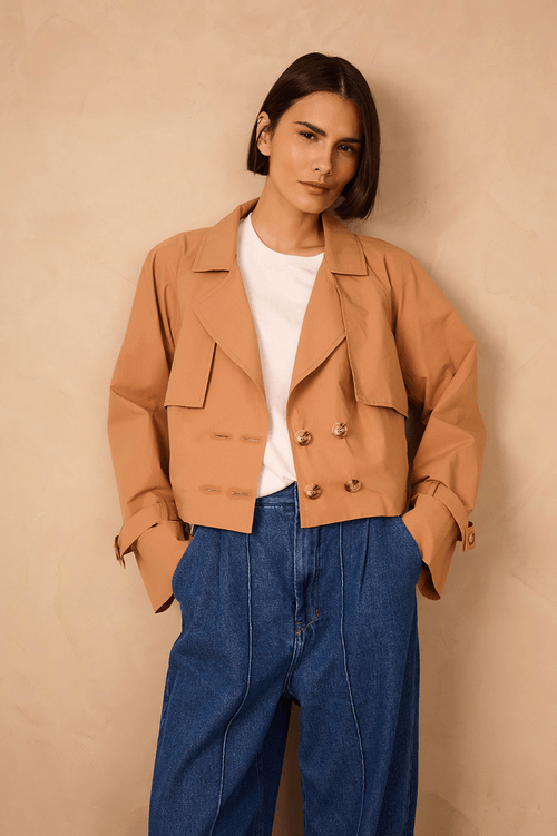 Cotton Buttons Coat
