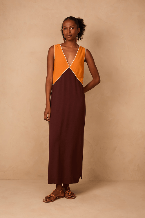 Vestido Cropped Mix Color