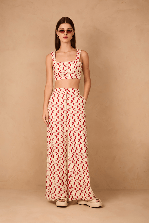 Copanema Printed Trousers