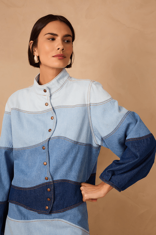 Waves Jeans Jacket